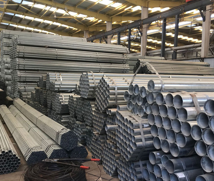 永川q235b热镀锌带钢管